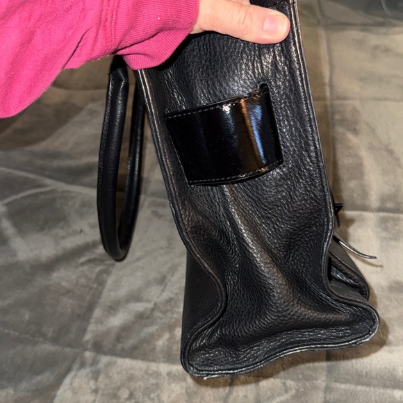 Kate Spade Bow Valley Helena Leather Satchel Handbag Purse - Picture 12 of 14